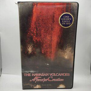 The Hawaiian Volcanoes A Force For Creation VHS 1989 Harada Productions
